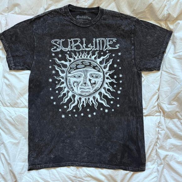 Sublime graphic band tee M casual short sleeve cotton gothic celestial festival - Picture 2 of 8